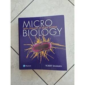 Microbiology with Diseases by Body System Hardcover Robert Bauman